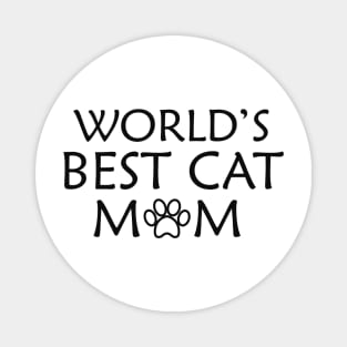 Cat Mom - World's best cat mom Magnet